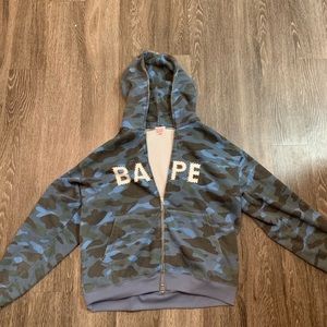 💥Vintage💥 Bape blue camo jacket🔥